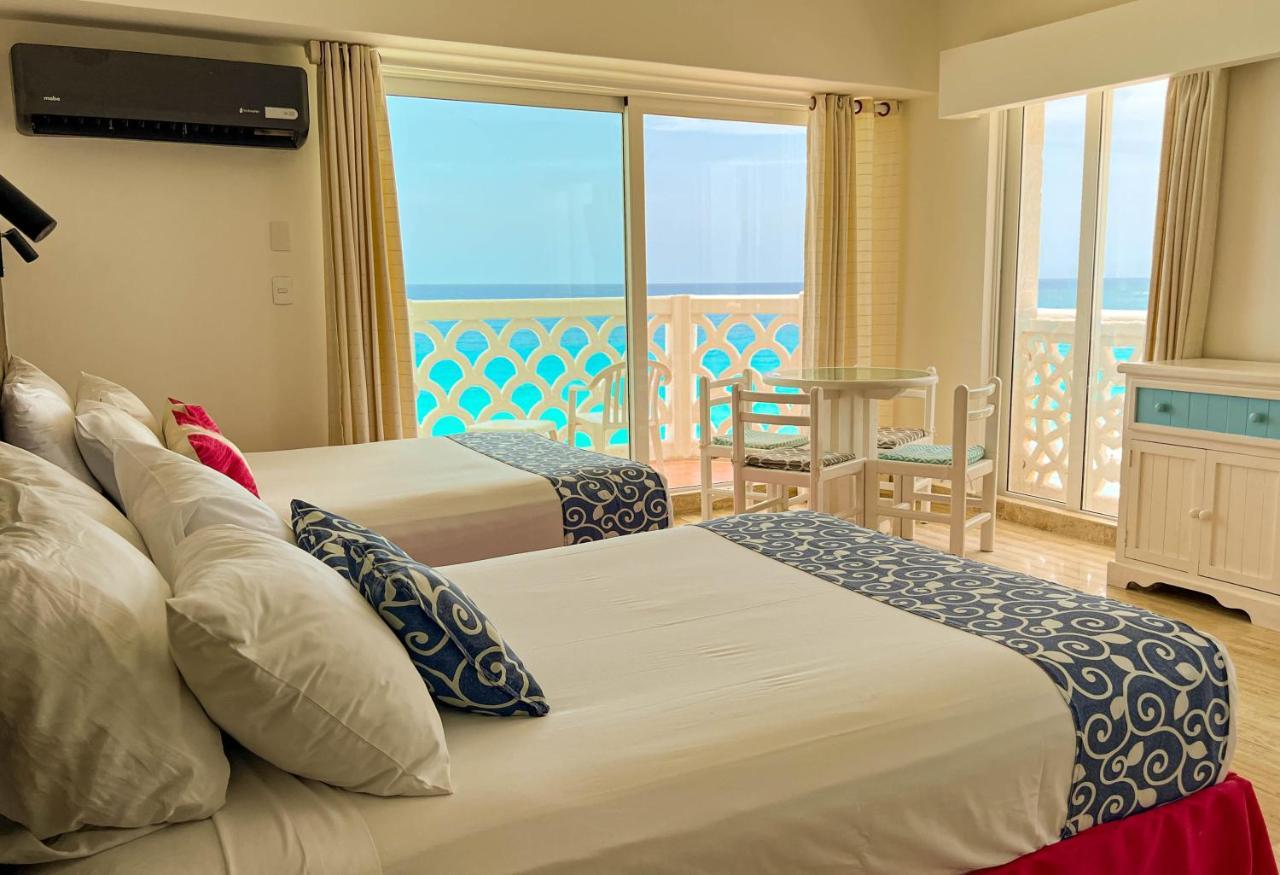 Seashore Apartment Cancún Exterior foto