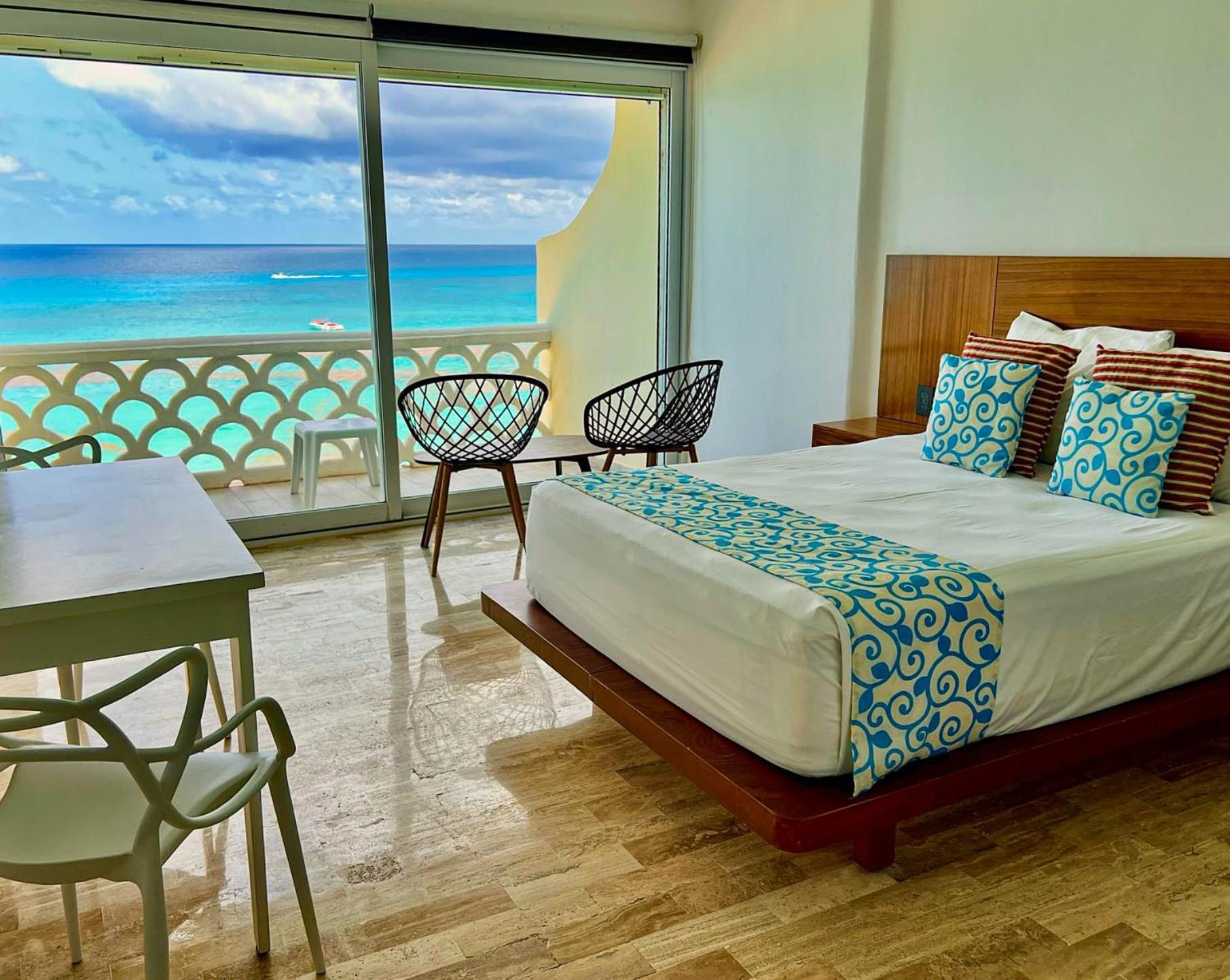 Seashore Apartment Cancún Exterior foto